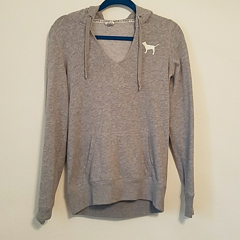 Victoria's Secret PINK V-Neck Pullover Sweatshirt